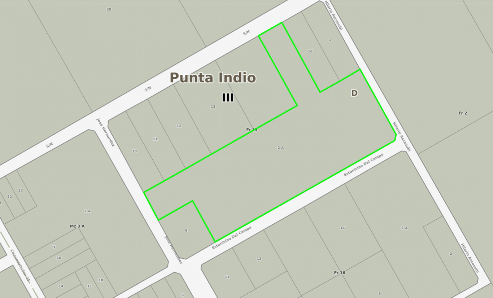 5.2 Hectareas En Veronica, Partido De Punta Indio.