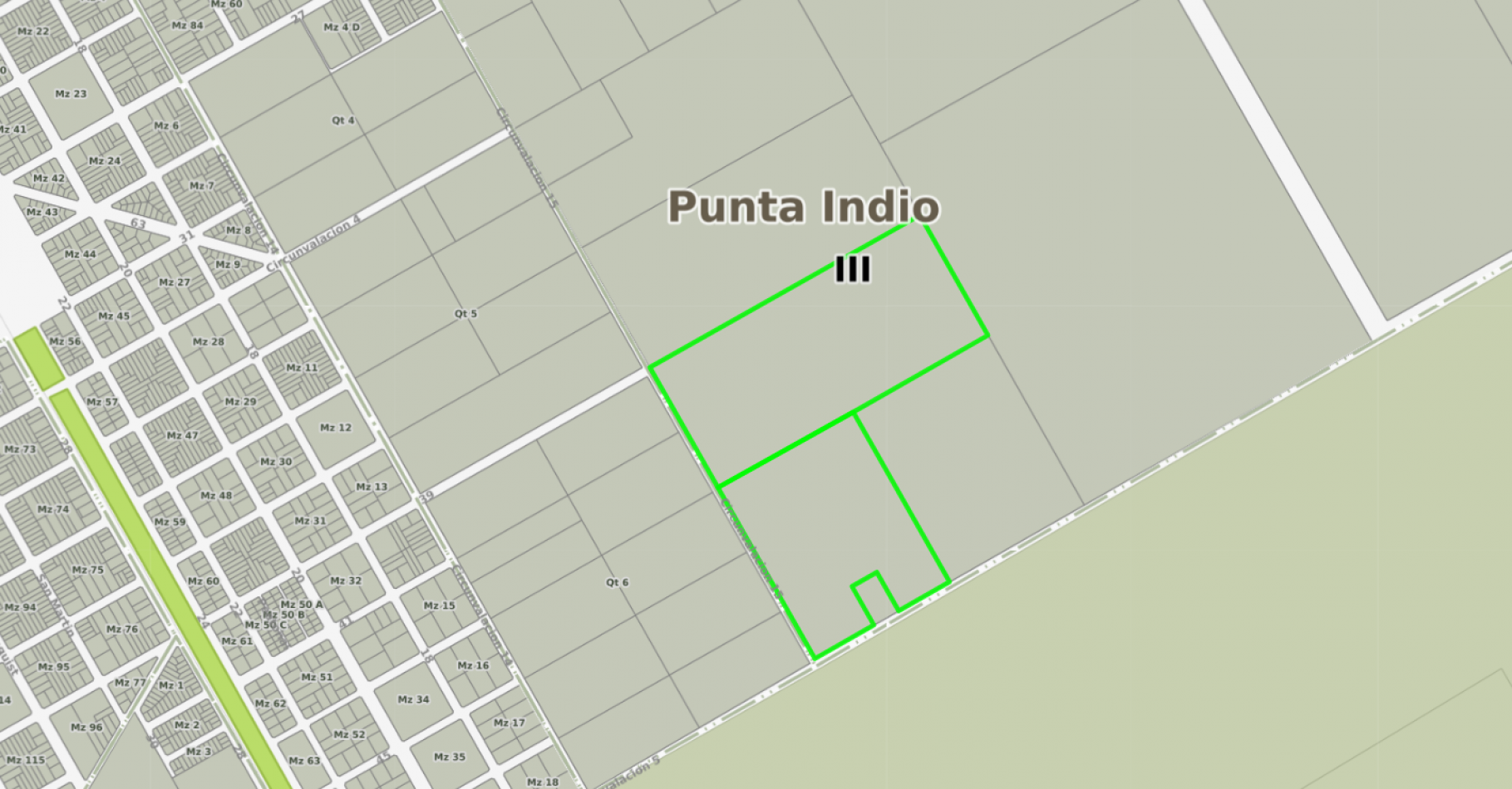 29.6 Hectareas En Circ. 15 De Veronica, Partido De Punta Indio.