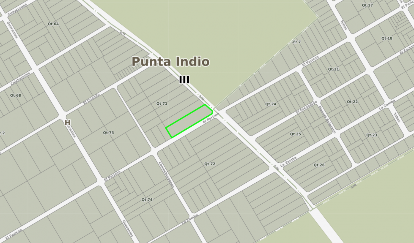 Lote De 40x167 En Punta Indio, Provincia De Buenos Aires.