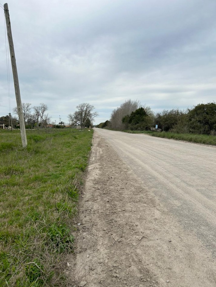 Lote De 20.50x123mts Sobre Ruta 11 E/ Coliqueo Y Tupac Amaru De Punta Indio.