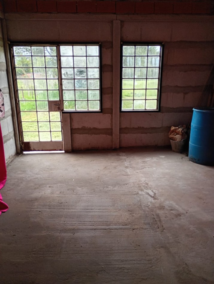 Casa en construccion sobre calle Tobas entre El Cuando y Calchaquies