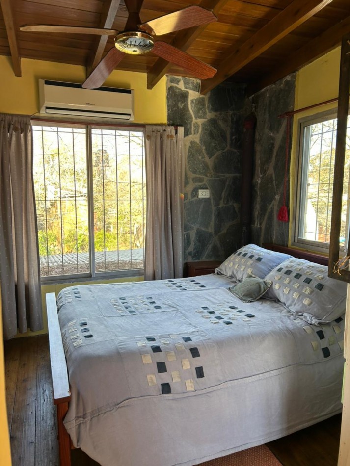 Cabaña con ampliacion sobre amplio lote de 1.530 m² en Punta Indio