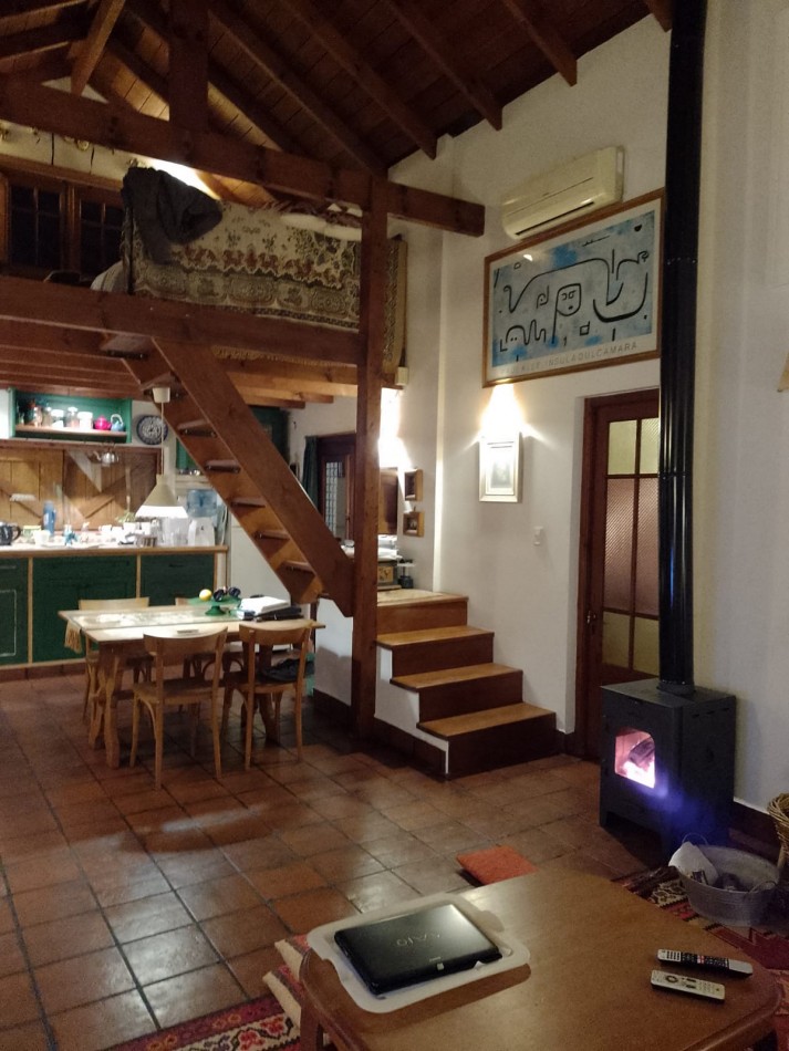 Casa campestre estilo cabaña loft de doble altura en calle El Pericon, Punta Indio